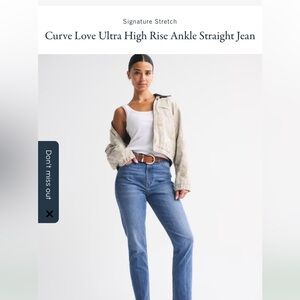 Abercrombie Curve Love Jeans